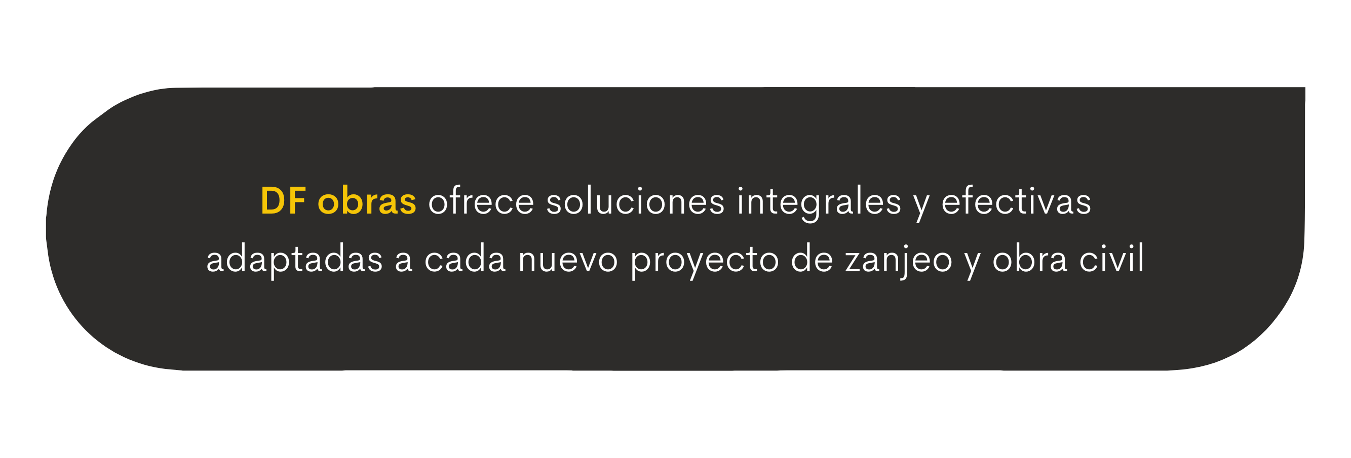 DF obras ofrece soluciones integrales para la realización de proyectos de canalización y redes, zanja y minizanja.