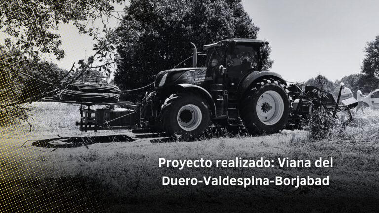 Proyecto de zanja en Viana de Duero